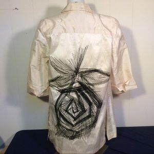 Vintage 80’s Womens Open Jacket 3/4 Sleeve size large Valditevere Firenze